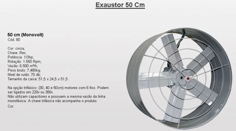 Exaustor 50 CM · código 82