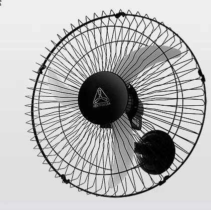 Ventilador Light 50 Cm grade de aço-Parede · código 129